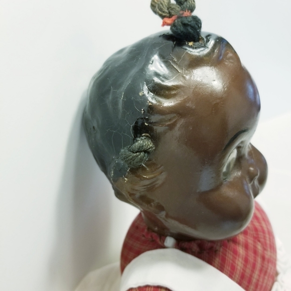 Vintage Handmade Cloth Doll - Picture 9 of 15